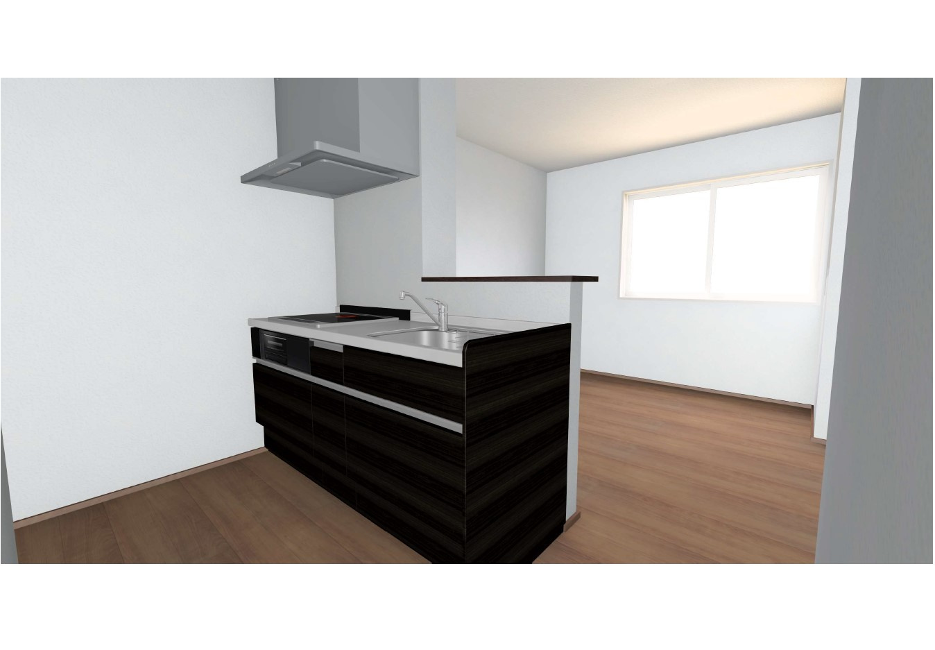 シルクフィールドみそら野のキッチン