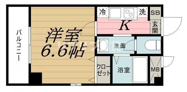 カレラⅠの間取り