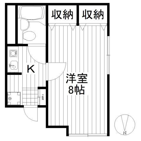 【間取り】 | フラットD
