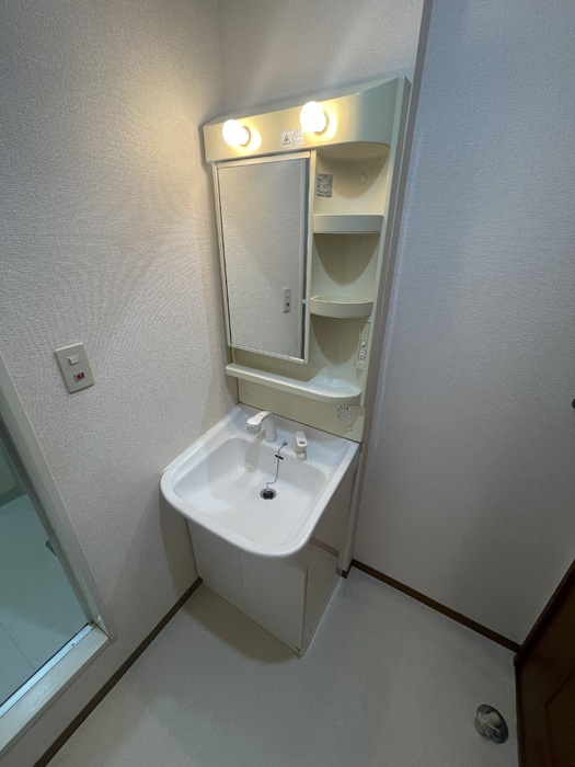 セジュールグランフォレ B棟の独立洗面台