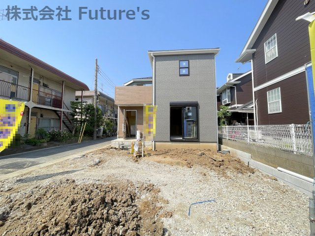 三郷市戸ケ崎3丁目　新築戸建　全1棟の外観|現地の写真になります。