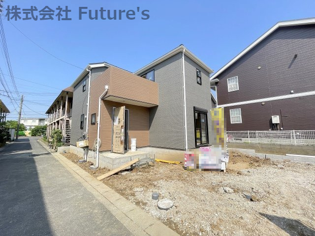 三郷市戸ケ崎3丁目　新築戸建　全1棟の外観|現地の写真になります。