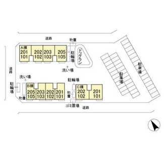 【区画図】 | フェニーチェA