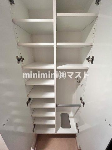 エイペックスみなとセントラルアベニューの収納