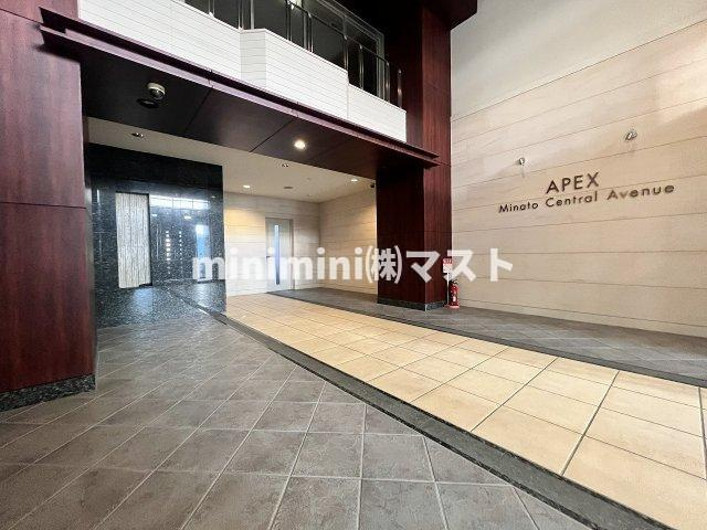 エイペックスみなとセントラルアベニューのロビー