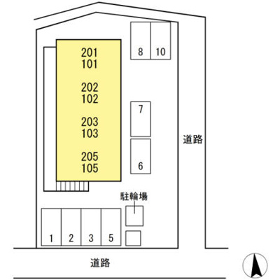 【区画図】 | レセンテ住吉