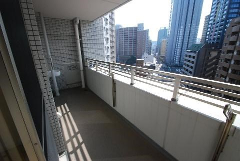 レジディア泉のバルコニー