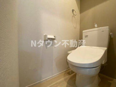 【トイレ】 | GRANDTIC大曽根 | 落ち着いた色調のトイレです