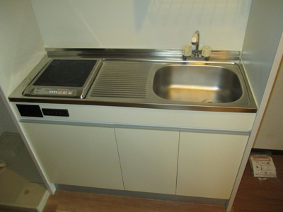 【キッチン】 | アミスタ菅原 | お手入れのしやすいIHタイプのコンロです