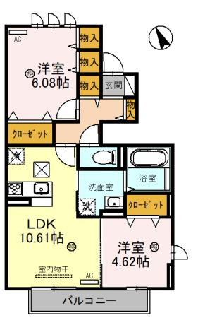 Central Sの間取り