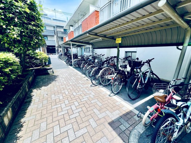 トーカンマンション大島C棟のその他共用部分|駐輪場①