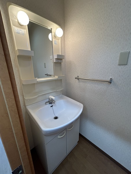 ルミエールアルシェの洗面所|洗面所設置済み