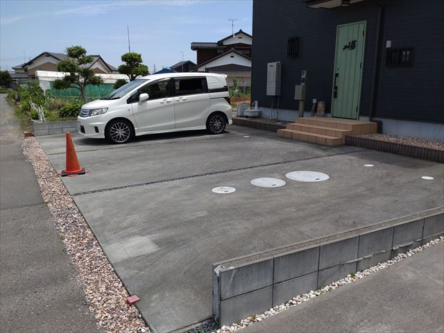 中古住宅　いわき市泉町下川の駐車場