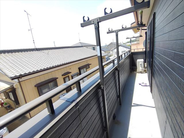 中古住宅　いわき市泉町下川のバルコニー