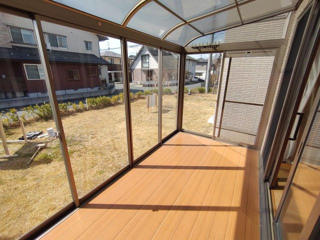 中古住宅　いわき市平成二丁目の設備|サンルーム
