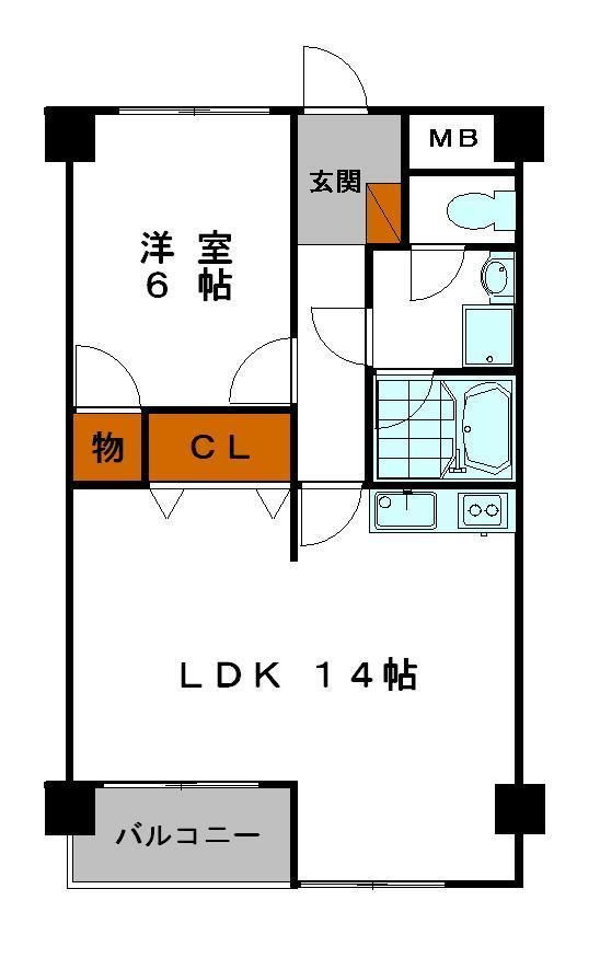 ル・マンド東延末の間取り