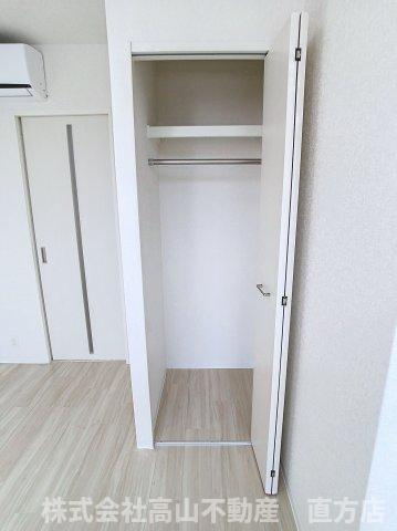 直方市津田町の賃貸マンションの収納