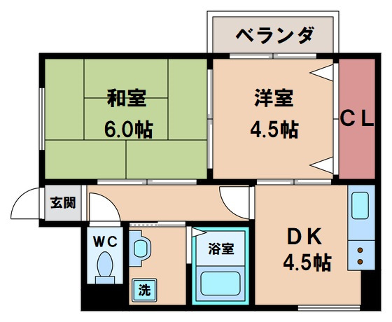 【間取り】 | サンヴィラ上之宮