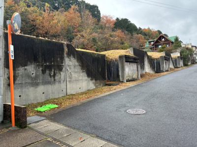 【前面道路含む現地写真】 | 大津市和邇春日3丁目855-15　売土地