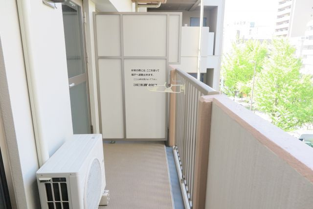 アーベル更紗北堀江のバルコニー