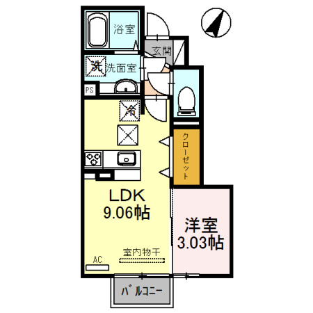 ＰＡＲＣ　ＭＩＤＩの間取り