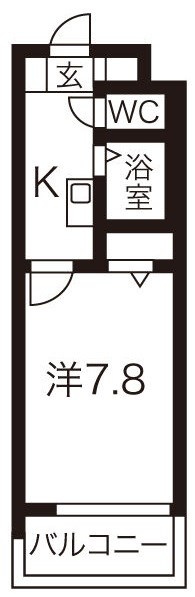 クレスト植田の間取り