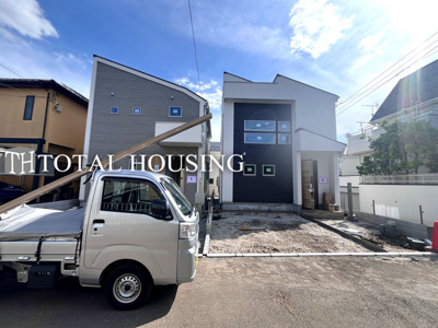 【前面道路含む現地写真】 | 小金井市緑町3丁目　新築戸建　全3棟