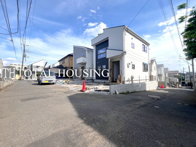 【前面道路含む現地写真】 | 小金井市緑町3丁目　新築戸建　全3棟