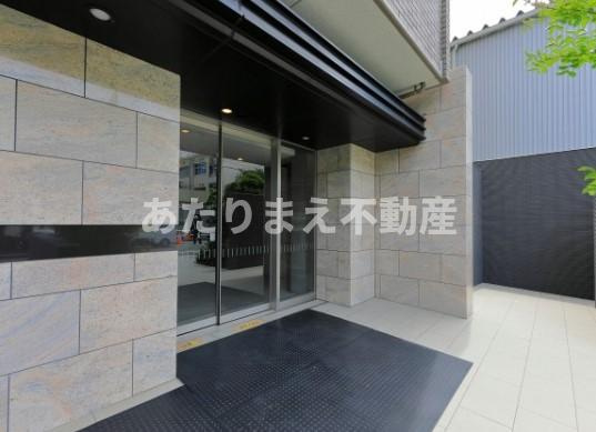 アルファライフ吉塚駅東Ⅱのエントランス