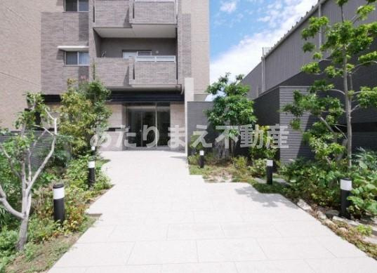 アルファライフ吉塚駅東Ⅱのエントランス