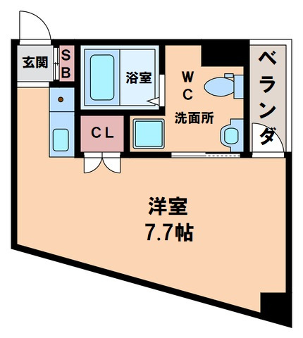 【間取り】 | ベルエール天王寺
