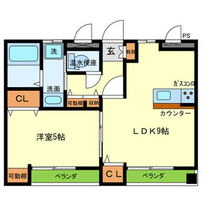 ラ・パレットの間取り