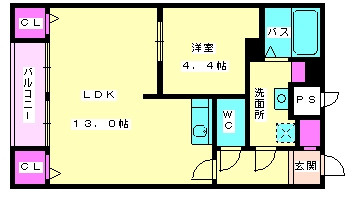 【間取り】 | 蓮葉マンション