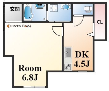 オレスコート王子2の間取り