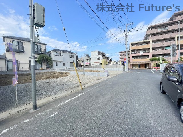 三郷市高州1丁目　新築戸建　全2棟　2号棟の前面道路含む現地写真|前面道路含む現地写真です。