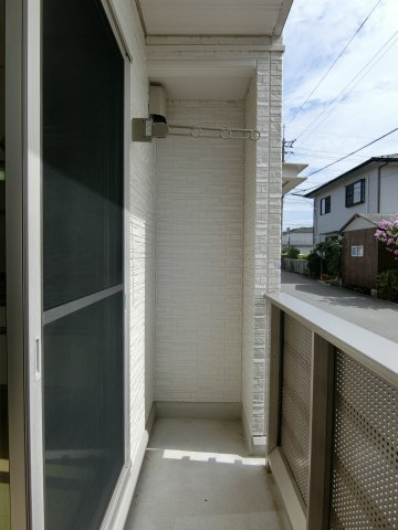 レセンテSFK　A棟のバルコニー