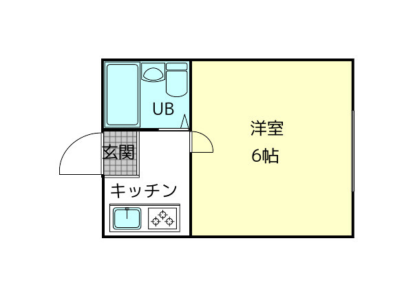 ハイタウンB棟の間取り