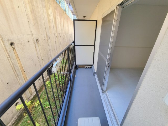 リッチヒル富雄のバルコニー