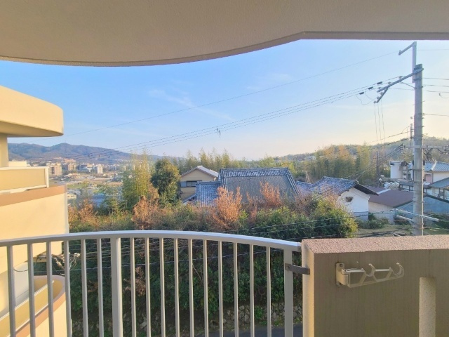 第6サンコウヒルズのバルコニー