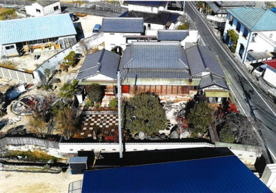 【前面道路含む現地写真】 | 北区原古民家（枯山水）