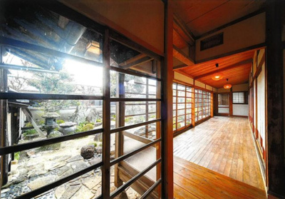 【内装】 | 北区原古民家（枯山水）