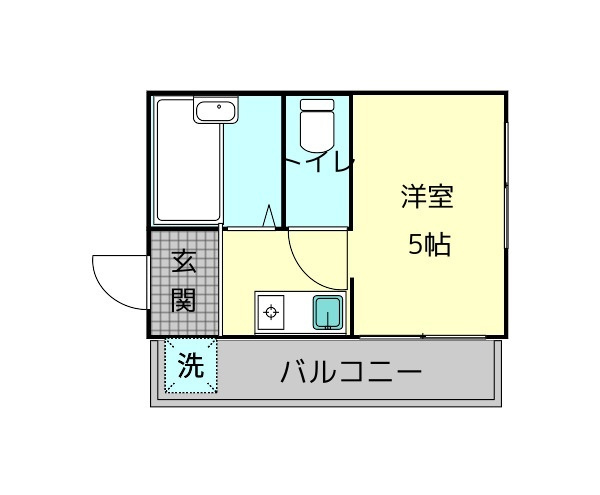 ランドヒルパート2の間取り