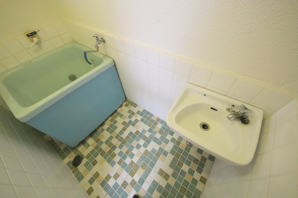 生駒市壱分町の賃貸マンションの洗面所