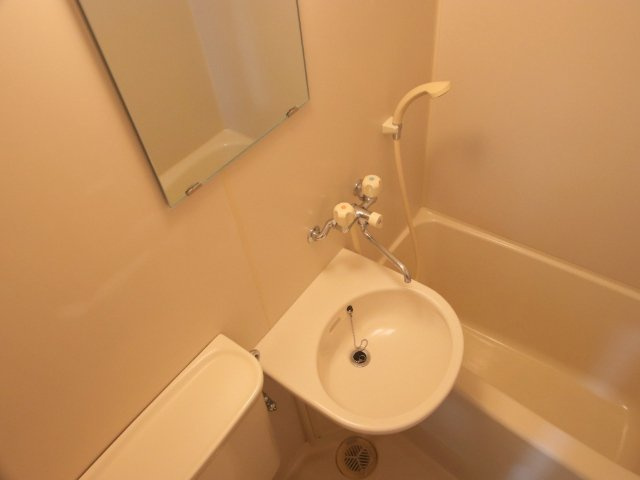 ハイタウンA棟の洗面所