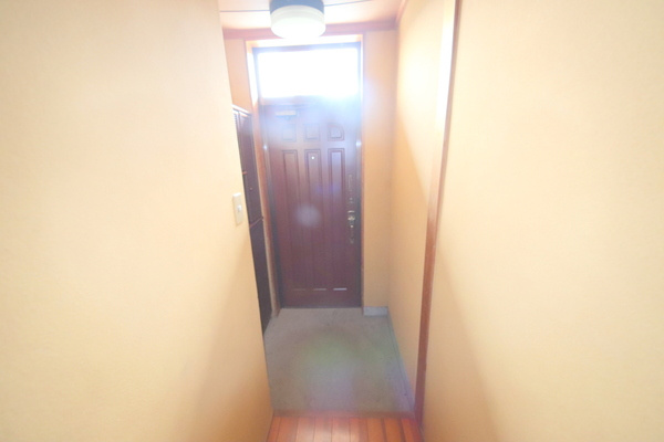 下村コーポⅢの玄関