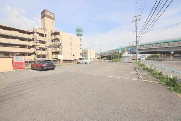 下村コーポⅢの駐車場