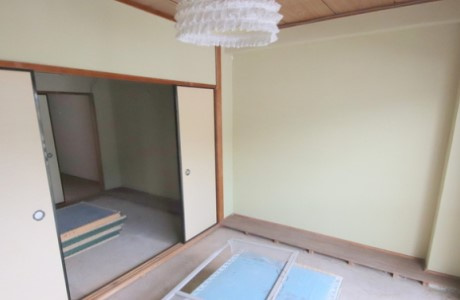 壱分マンションの和室