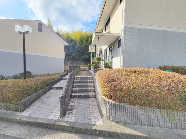 テラスハウスアルファのエントランス