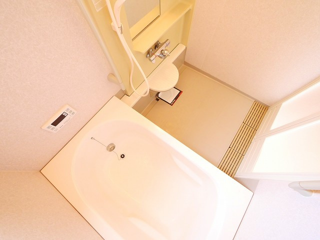 昴の郷学園前の浴室