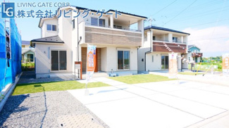 【外観】 | 南アルプス市鏡中條 新築全2棟 2号棟 南道路 車並列3台